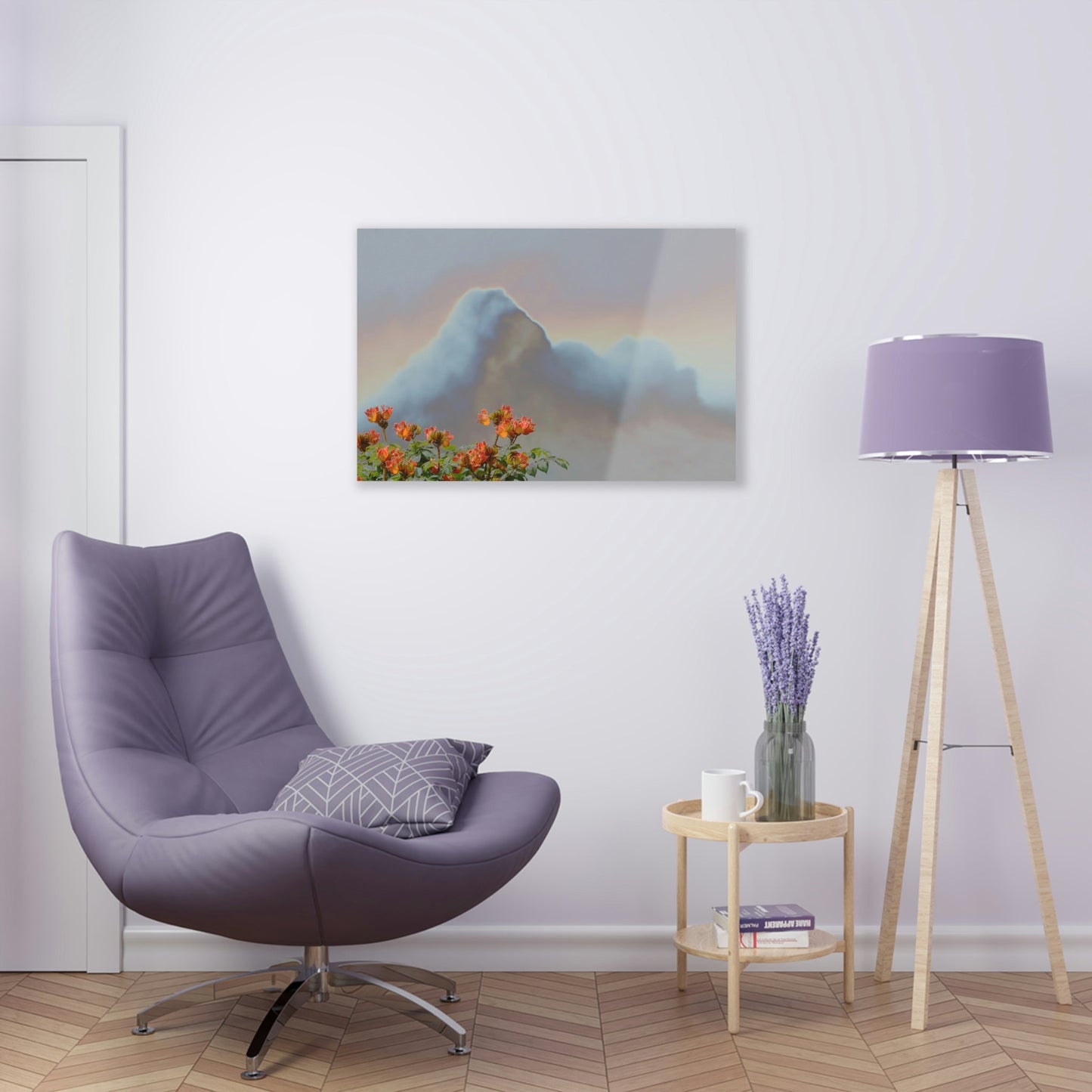 Acrylic Prints - US Made - Ideal for a Stunning Home/Office Decor Ideas - El Yunque - Telephoto from Yokahu Tower with CCMM* - Green Forest Home