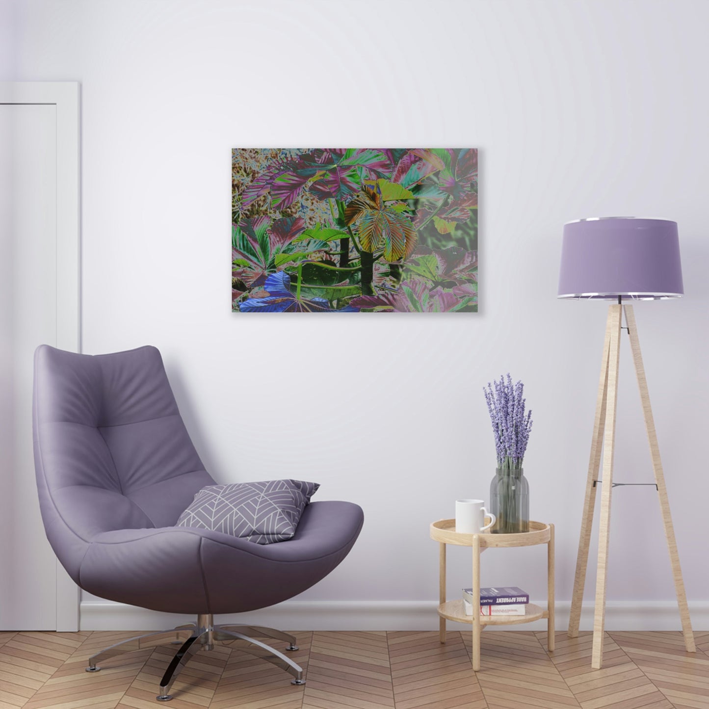 Acrylic Prints - US Made - Ideal for a Stunning Home/Office Decor Ideas - El Yunque - The Amazing fast-growing Yagrumo tree after Maria - CCMM* - Green Forest Home