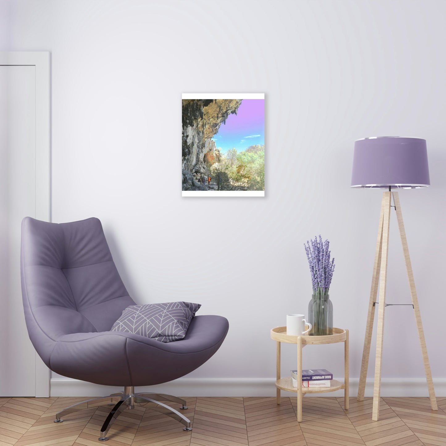 AWESOME Acrylic Prints - Stunning Pristine & Remote Mona island Puerto Rico - Caves Wall Formations - stalactites above - PR Sierra Club explorers - Green Forest Home