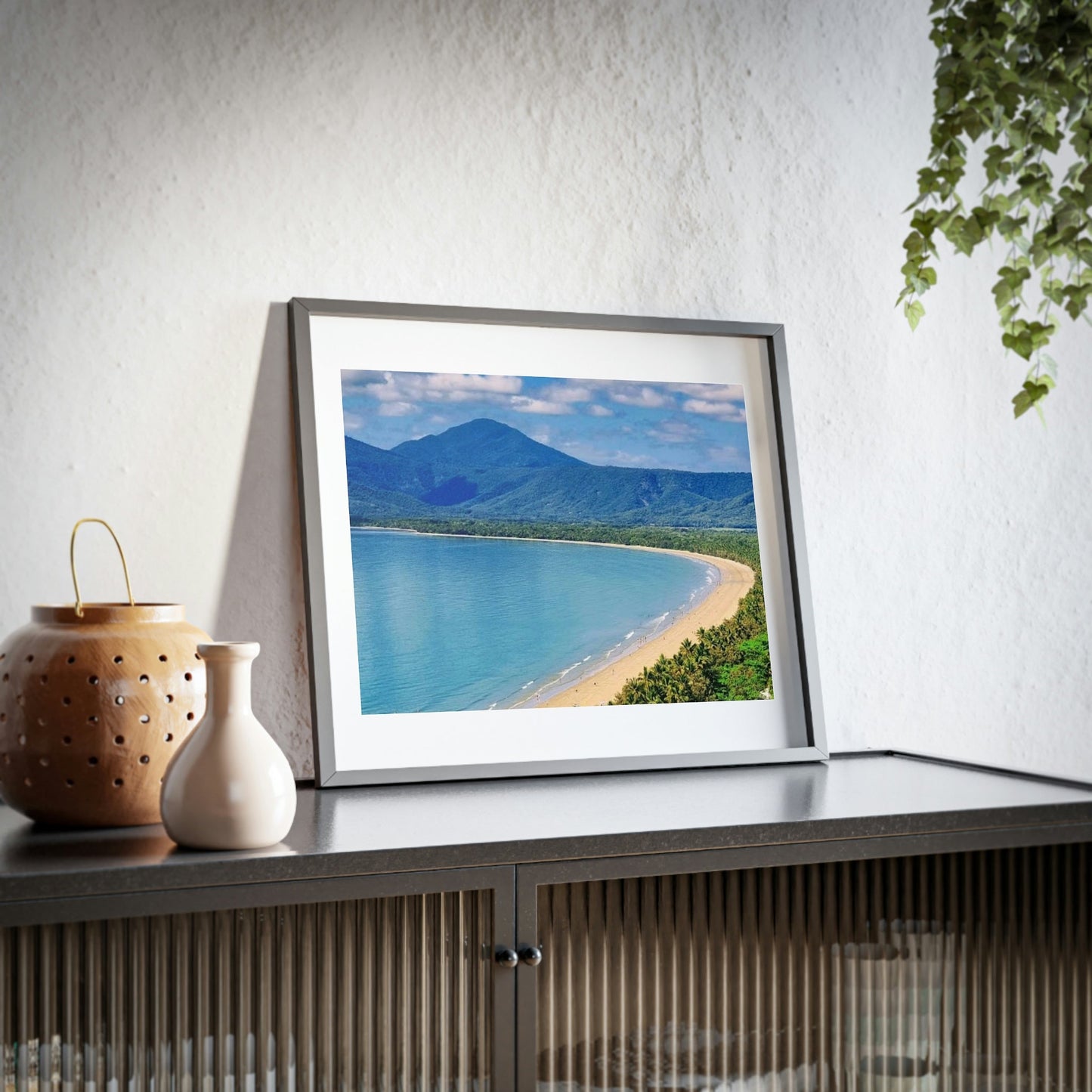 Framed Posters, Matte - Printed in Australia by Prima Printing - TRINITY BAY - in the Coral Sea off the east coast of Far North Queensland - Australia - Green Forest Home