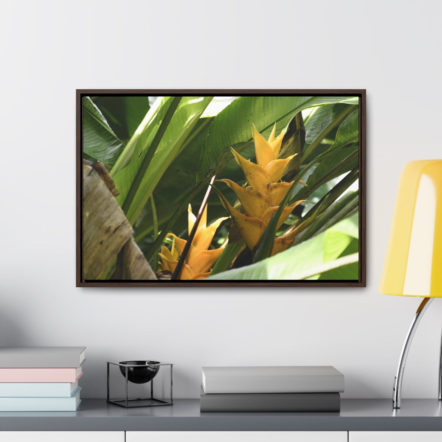 Rainforest Trails & Views - Gallery Canvas Wraps, Horizontal Frame - El Yunque National Forest - Puerto Rico - Awesome view from Rio Sabana trail - Green Forest Home