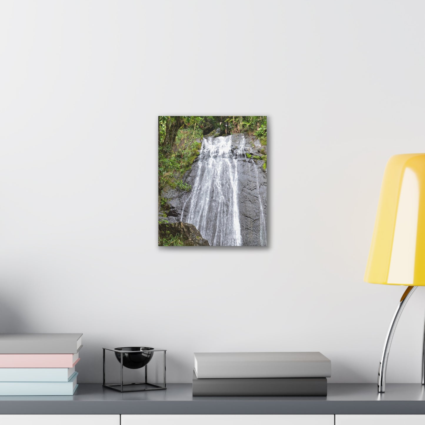 Waterfall Canvas Print — El Yunque La Coca Falls - Nikon D850 Tropical Nature Wall Art, Stretched 0.75"