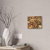 Autumn Leaf Floor Canvas Print — Deep Forest Explorations - El Yunque - Nikon D850 Stretched Wall Art (0.75")