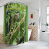 Ancient Fern Palm El Yunque Rainforest Shower Curtain — Tropical Rainforest Botanical Bath Decor