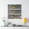 Deep Forest Explorations - El Yunque Holy Spirit River - Nikon D850 - Triptych Acrylic Print – Forest Creek Landscape Wall Art