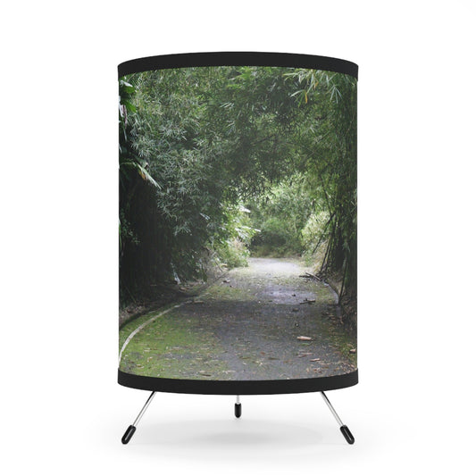 Forest Road - El Yunque rainforest  PR - Tropical Tripod Lamp — Forest Home Décor - Nikon