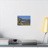 Coastal Cliff Seascape Canvas Print - Mona Island - 40 miles from Puerto Rico - Pristine & isolated