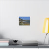 Coastal Cliff Seascape Canvas Print - Mona Island - 40 miles from Puerto Rico - Pristine & isolated