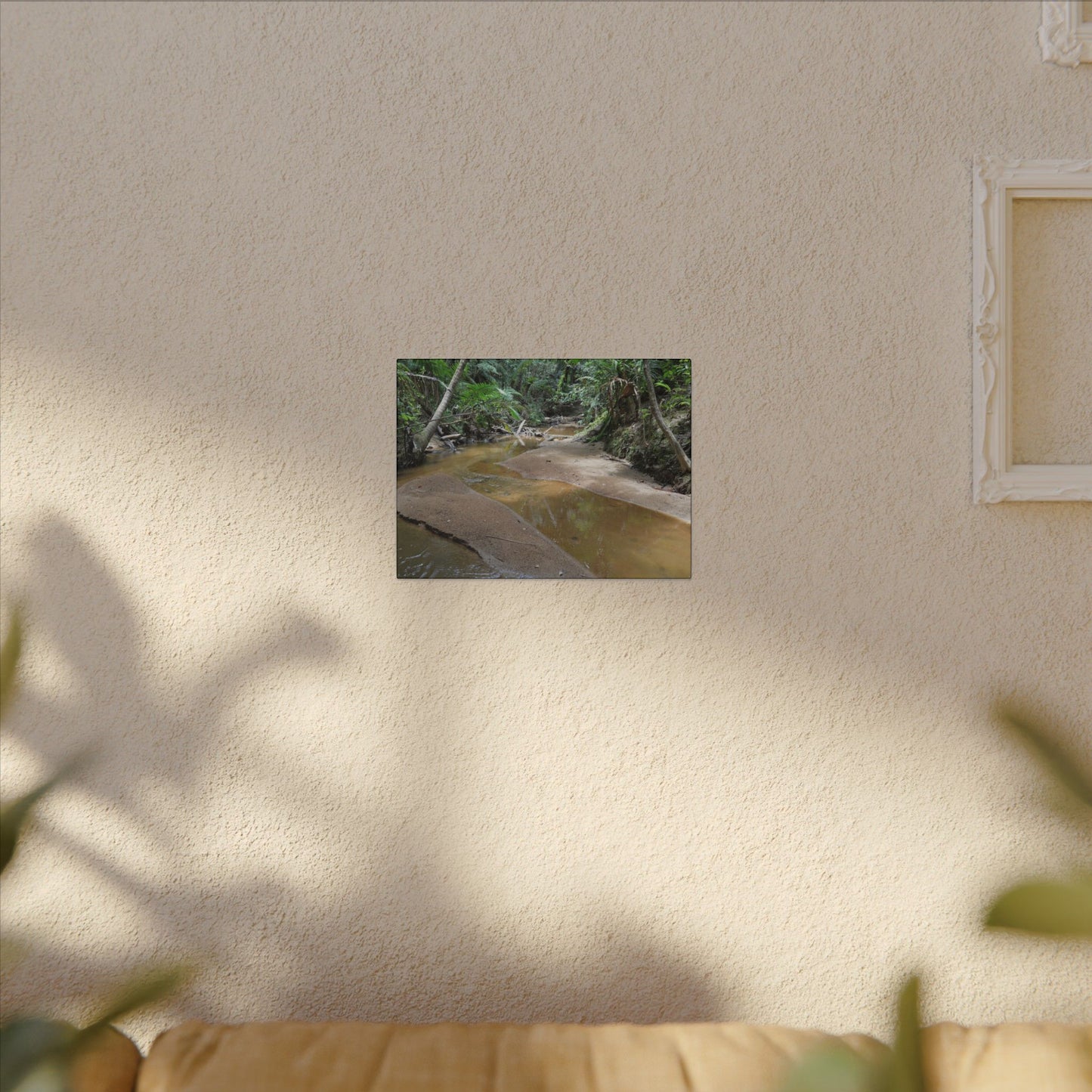 Tropical Creek Canvas Print — Matte Stretched Wall Art (Multi-Size) - El Yunque Rainforest - Puerto Rico - Deep forest explorations