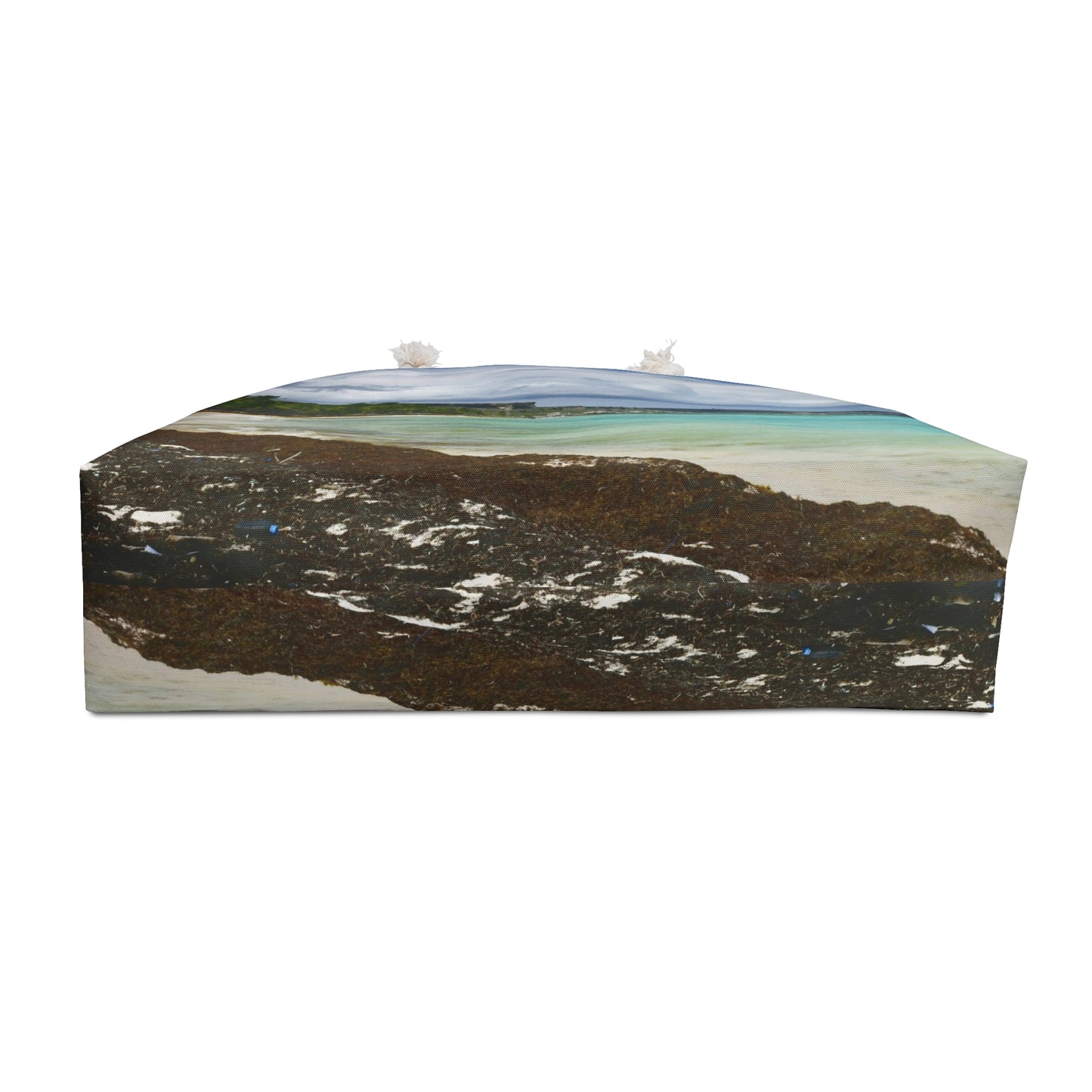 Make all Jealous - Remote Mona Island Beach - Tropical Beach Weekender Bag — Scenic Ocean Travel Tote