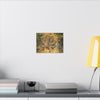 Leaf Wall Art Canvas — Botanical Nature Photography Print - Yagrumo leaf in Tradewinds Muddy Trail - El Yunque Rainforest - Puerto Rico - Deep forest explorations