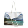 Make all Jealous - Remote Mona Island Beach - Tropical Beach Weekender Bag — Scenic Ocean Travel Tote