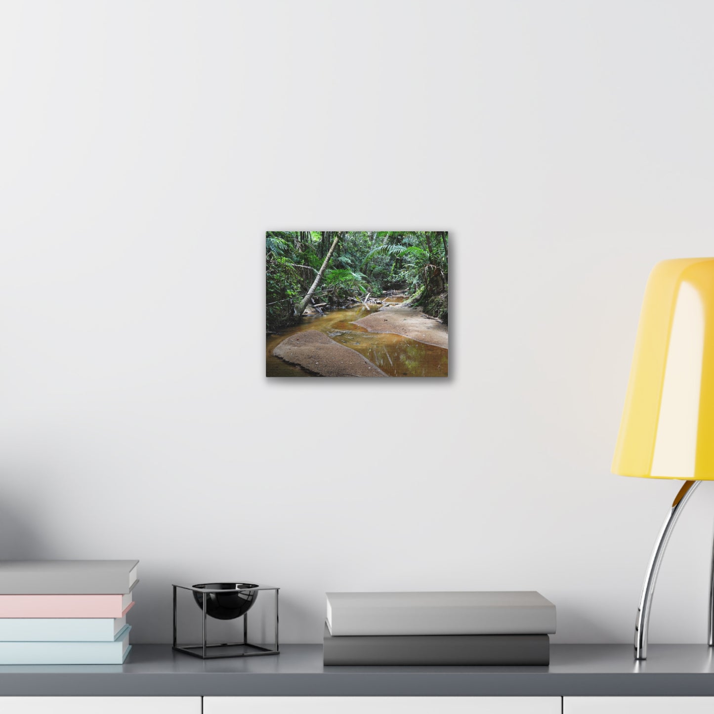 Deep Forest Explorations - El Yunque Holy Spirit River - Nikon D850 - Tropical Creek Canvas Print — Lush Rainforest River Wall Art