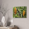 Tropical Heliconia Canvas Print — El Yunque rainforest - Vibrant Jungle Wall Art