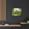 Tropical Vista Matte Canvas Framed Wall Art — Lush Mountain road the PR 191 High forest - El Yunque rainforest PR