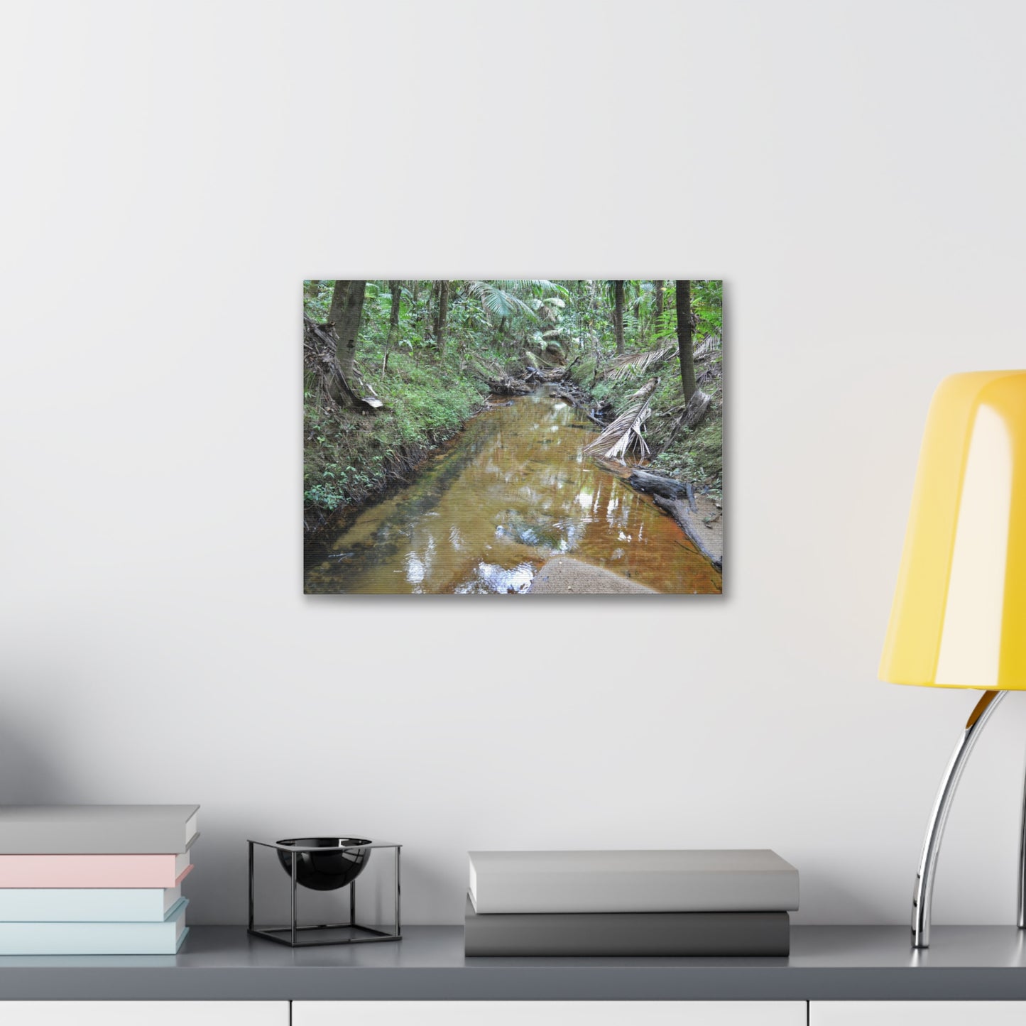 Deep Forest Explorations - El Yunque Holy Spirit River - Nikon D850 - Forest Creek Canvas Print - Stretched 0.75" Nature Wall Art