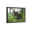 Framed Matte Canvas Wall Art — Tropical Rainforest Roots Photography - Not a nice image - but its an uprooted tree from 2017 Hurricane Maria > 200 MPH winds- that can survive hurricanes