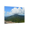 Tropical Mountain Landscape Matte Canvas Print — Stretched Wall Art - Awesome view from Mt Britton Tower & Trail of the East Peak - El Yunque Rainforest - Puerto Rico