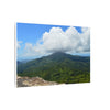Tropical Mountain Landscape Matte Canvas Print — Stretched Wall Art - Awesome view from Mt Britton Tower & Trail of the East Peak - El Yunque Rainforest - Puerto Rico
