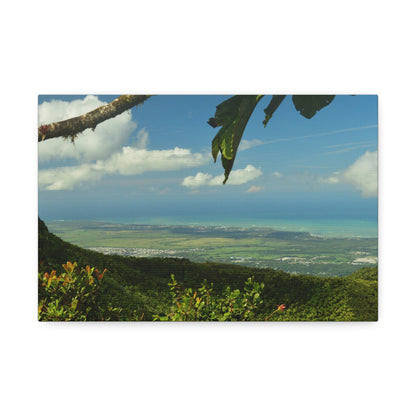 Tropical Vista Canvas Print —Awesome view from Tres Picachos Peak -  Stretched 1.5" Wall Art