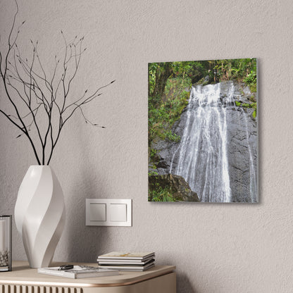 Waterfall Canvas Print — El Yunque La Coca Falls - Nikon D850 Tropical Nature Wall Art, Stretched 0.75"
