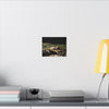 Matte Stretched Canvas Print – Serene River Nymph Photo Wall Art - Explorer Jose rests after a week of explorations