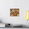 Autumn Leaf Floor Canvas Print — Deep Forest Explorations - El Yunque - Nikon D850 Stretched Wall Art (0.75")