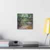Deep Forest Explorations - El Yunque Holy Spirit River - Nikon D850 - Rainforest Creek Canvas Print — Tropical Jungle Stream Wall Art