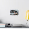 River Swim Photo Canvas Print — Matte Stretched Wall Art - Family cooling - Mameyes River - Miguel and Gabi - El Yunque Rainforest - Puerto Rico