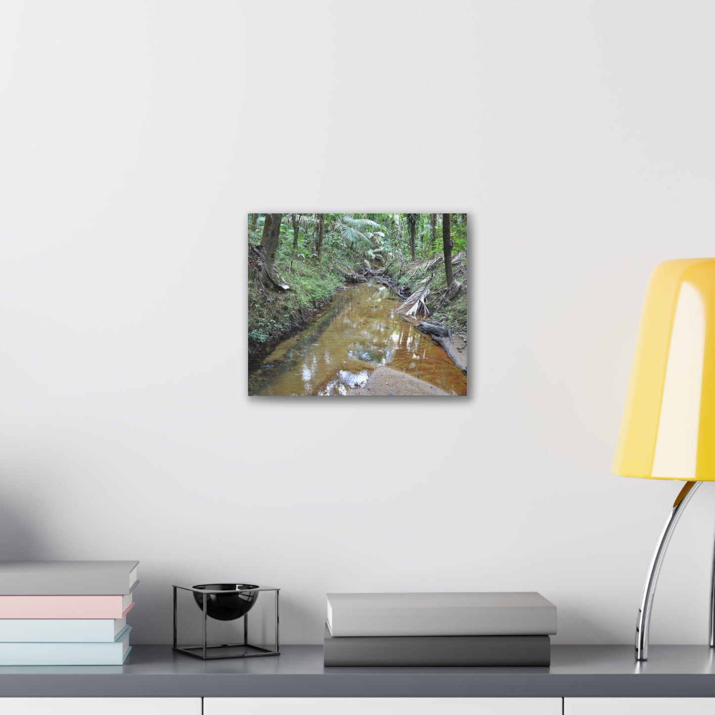 Deep Forest Explorations - El Yunque Holy Spirit River - Nikon D850 - Forest Creek Canvas Print - Stretched 0.75" Nature Wall Art