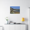 Coastal Cliff Seascape Canvas Print - Mona Island - 40 miles from Puerto Rico - Pristine & isolated