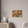 Autumn Leaf Floor Canvas Print — Deep Forest Explorations - El Yunque - Nikon D850 Stretched Wall Art (0.75")