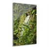 Tropical Waterfall Acrylic Print — The famous La Coca Falls -  El Yunque RainForest  - Glossy French-Cleat Wall Art
