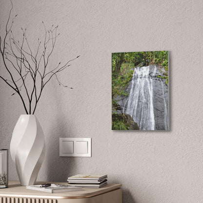 Waterfall Canvas Print — El Yunque La Coca Falls - Nikon D850 Tropical Nature Wall Art, Stretched 0.75"