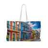 Make all Jealous - LOVELY Old San Juan road - Puerto Rico - Weekender Bag — Scenic Ocean Travel Tote