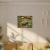 Tropical Forest Stream Matte Canvas Wall Art — Stretched Nature Landscape Print