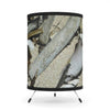 Remote Mona Island - Beach Driftwood Tripod Lamp — High-Res Printed Shade (US/CA Plug) - Nikon
