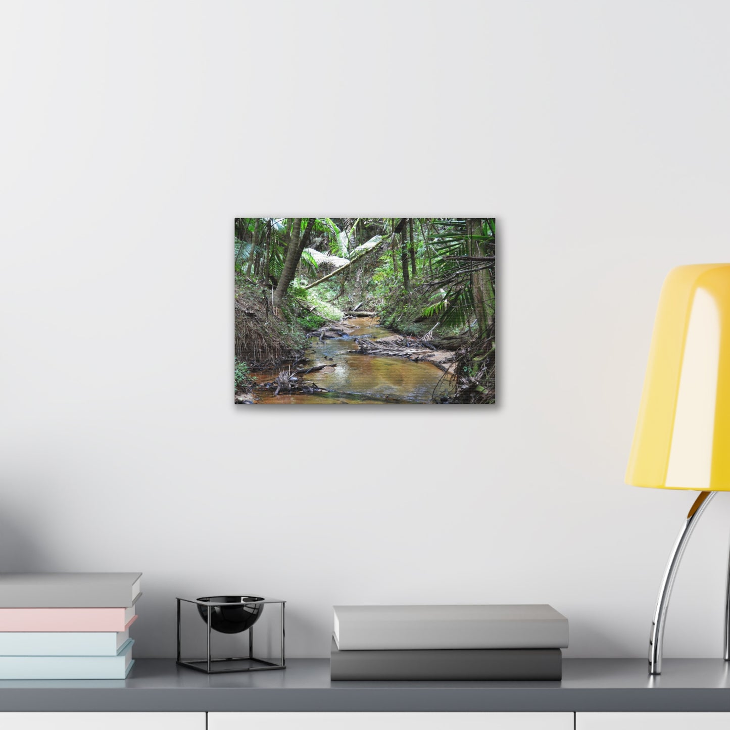 Deep Forest Explorations - El Yunque Holy Spirit River - Nikon D850 - Tropical Creek Canvas Print —  Jungle Stream Wall Art for Nature Lovers