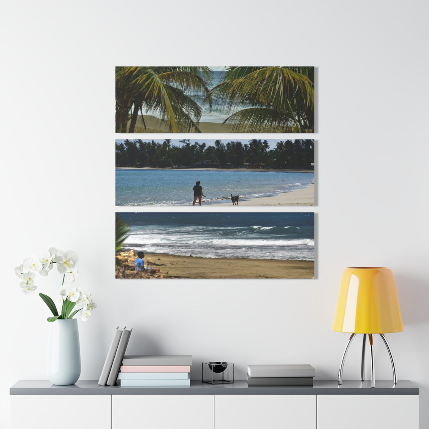 PR Beaches - Isabela Boardwalk, Luquillo and Boy relaxing near Arecibo beach – Beach Wall Art -  Nikon D850