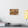 Autumn Leaf Floor Canvas Print — Deep Forest Explorations - El Yunque - Nikon D850 Stretched Wall Art (0.75")