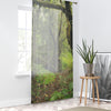 Tropical Jungle - Tradewinds Trail - Magic Section - Window Curtain - Lush Rainforest Print Sheer Drapery - View in El Yunque rainforest - Puerto  Rico - Nikon
