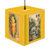 Japanese Vintage Landscape Cube Lamp — Waterfall & Botanical Pendant Light - El Yunque Rainforest art prints - Nikon images
