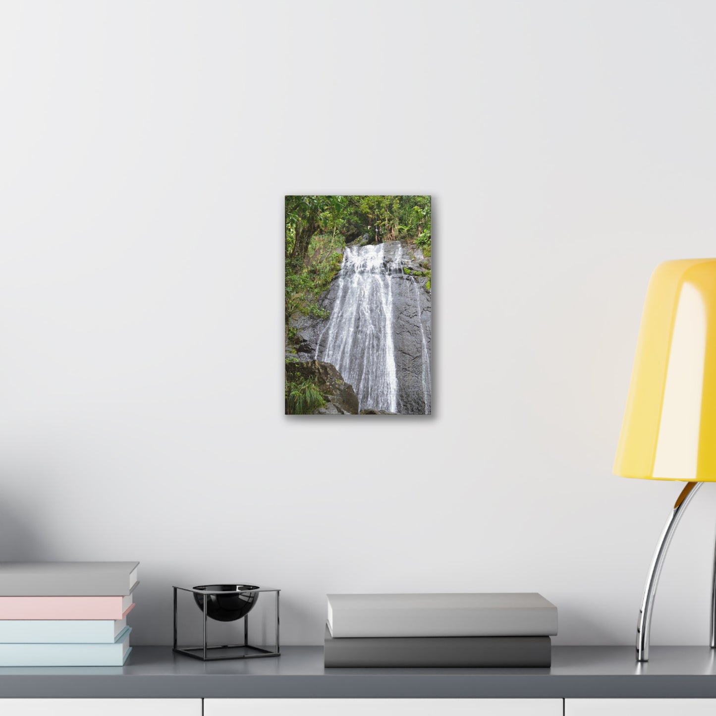 Waterfall Canvas Print — El Yunque La Coca Falls - Nikon D850 Tropical Nature Wall Art, Stretched 0.75"