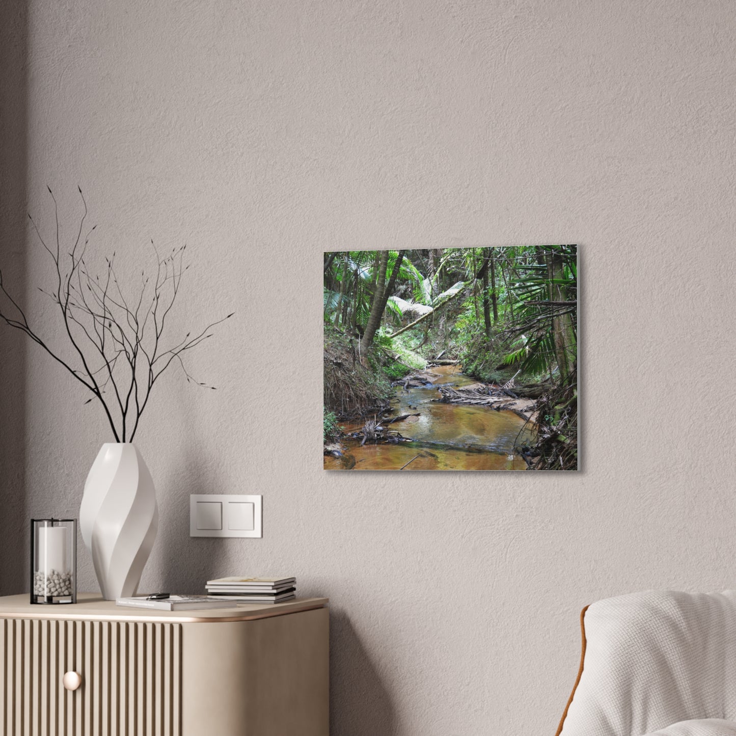 Deep Forest Explorations - El Yunque Holy Spirit River - Nikon D850 - Tropical Creek Canvas Print —  Jungle Stream Wall Art for Nature Lovers