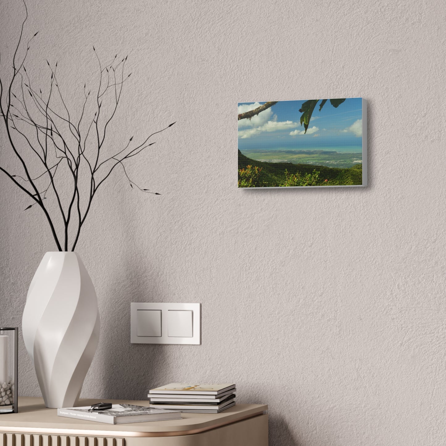 Tropical Vista Canvas Print —Awesome view from Tres Picachos Peak -  Stretched 1.5" Wall Art