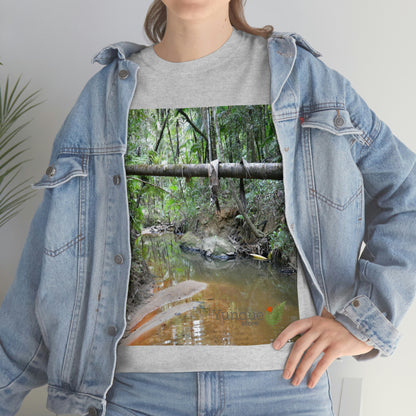 AU Print - Giladan 5000 - Unisex Heavy Cotton Tee - Espiritu Santo wilderness river explorations - El Yunque rain forest - Puerto Rico