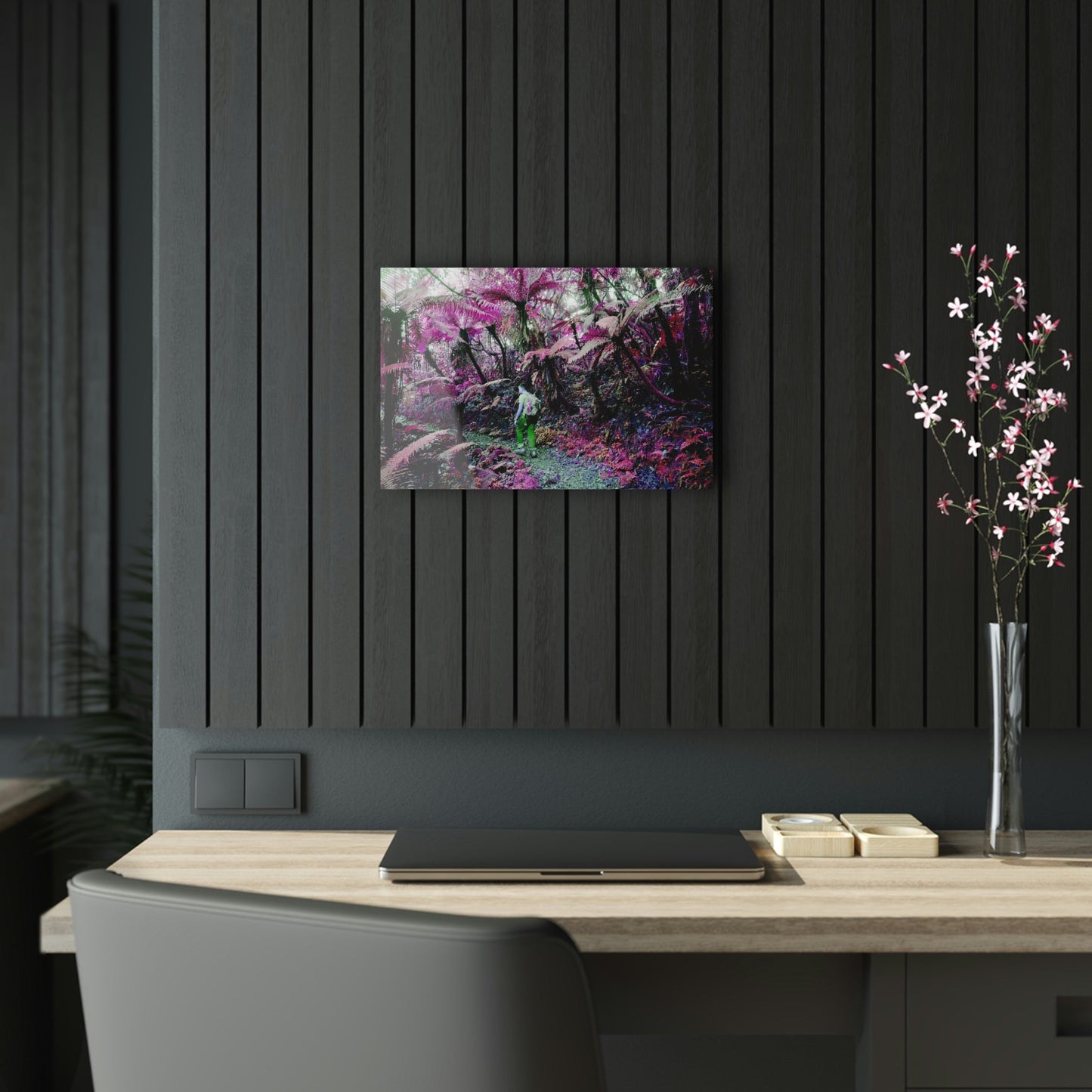 Acrylic Prints - US Made - Ideal for a Stunning Home/Office Decor Ideas - El Yunque Rainforest - Jose on the Cloud Forest - CCMM* - Green Forest Home