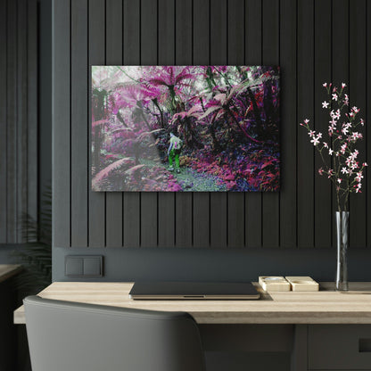 Acrylic Prints - US Made - Ideal for a Stunning Home/Office Decor Ideas - El Yunque Rainforest - Jose on the Cloud Forest - CCMM* - Green Forest Home