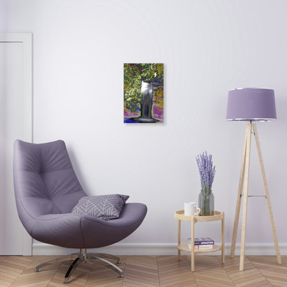 Acrylic Prints - US Made - Ideal for a Stunning Home/Office Decor Ideas - El Yunque Rainforest Waterfall - Juan Diego River - CCMM* - Green Forest Home