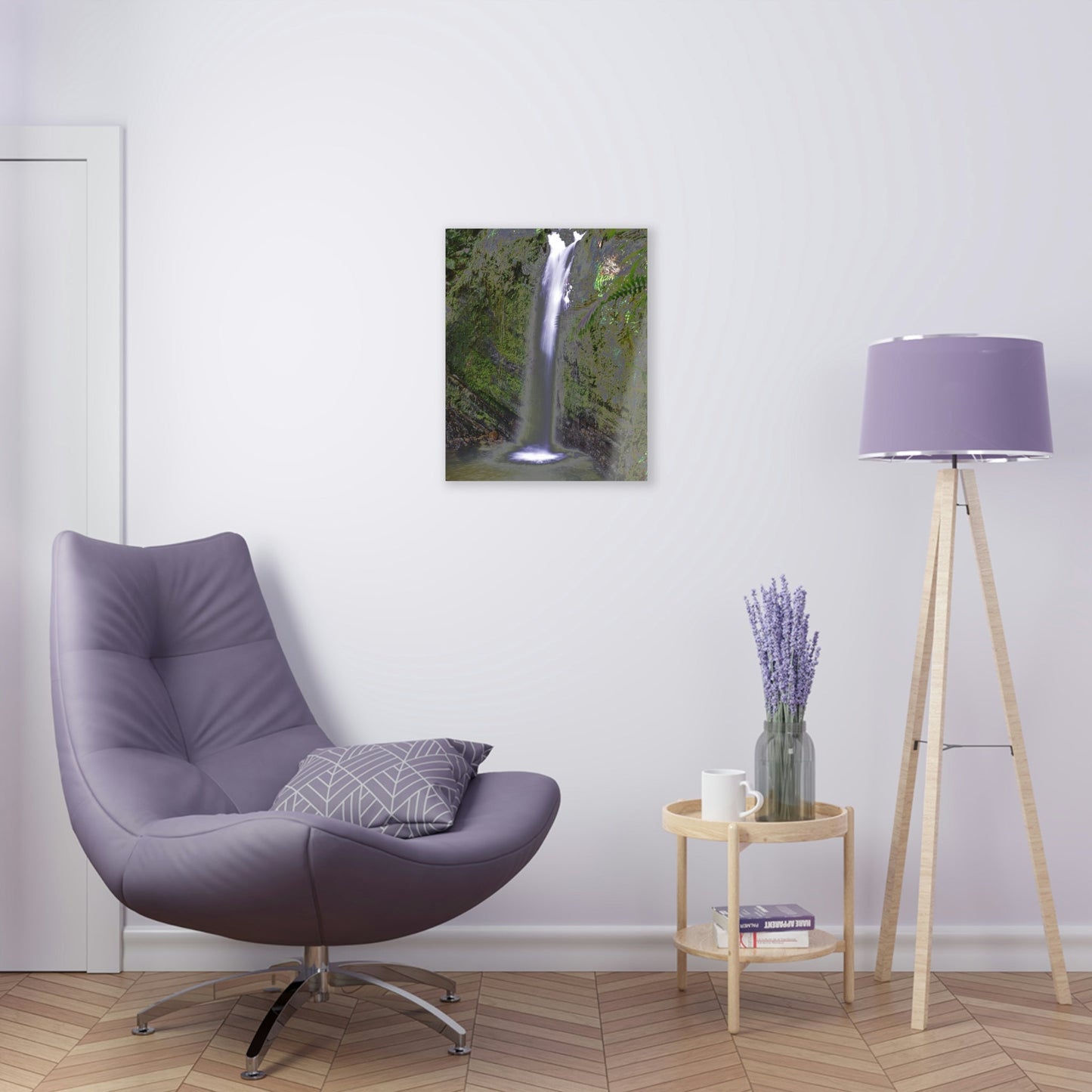 Acrylic Prints - US Made - Ideal for a Stunning Home/Office Decor Ideas - El Yunque Rainforest Waterfall - Juan Diego River - CCMM* - Green Forest Home